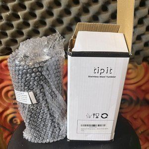 tip it stainless steel tumbler.  Personalized. Keep Beverages Cold/Hot For Hours